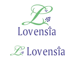 sametさんの「Lovensia - ラベンシア -」のロゴ作成への提案