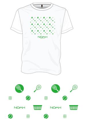 BABEL DESIGN ()さんのテニススクール会員様販売用　Tシャツデザイン（複数当選の可能性あり）への提案