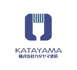 ぽんぽん (haruka0115322)さんの塗装業者・株式会社カタヤマ塗装デザインロゴへの提案