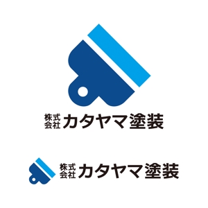 tsujimo (tsujimo)さんの塗装業者・株式会社カタヤマ塗装デザインロゴへの提案
