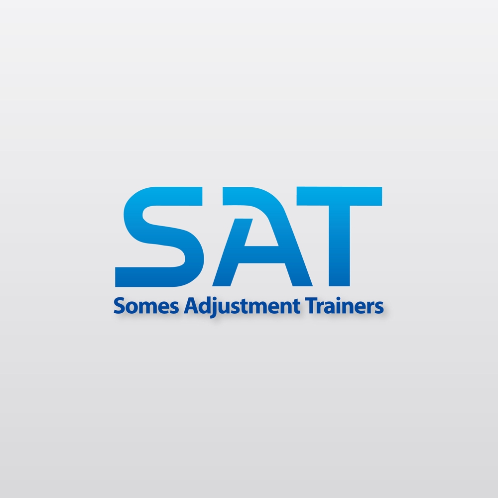 「SAT」のロゴ作成