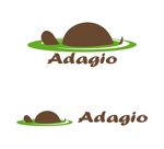 MacMagicianさんのカフェ 『Adagio』のロゴ、デザインへの提案