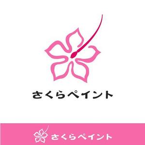 サクタ (Saku-TA)さんの「さくらペイント」のロゴ作成への提案