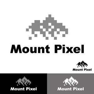 小島デザイン事務所 (kojideins2)さんの「mount pixel」のロゴ　への提案