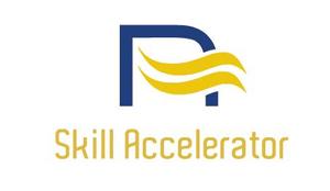 さんの「Skill Accelerator」のロゴ作成への提案