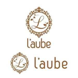 perles de verre (perles_de_verre)さんの「l'aube」のロゴ作成への提案