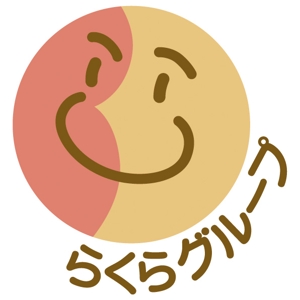 K-Kawabeさんの介護福祉事業・有料老人ホーム運営「らくら」のロゴ作成への提案