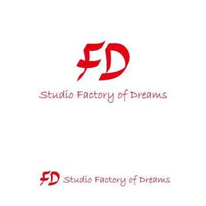 J (Jh001)さんのダンス・音楽・アート・ミュージカル教室　「Studio Factory of Dreams」のロゴの作成への提案