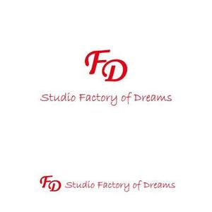 J (Jh001)さんのダンス・音楽・アート・ミュージカル教室　「Studio Factory of Dreams」のロゴの作成への提案