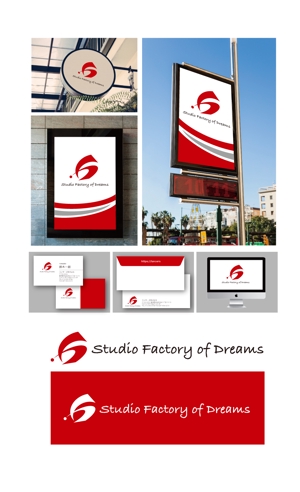 King_J (king_j)さんのダンス・音楽・アート・ミュージカル教室　「Studio Factory of Dreams」のロゴの作成への提案