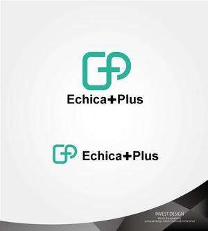 invest (invest)さんのリラクゼーション・カフェ複合サロン「Echica➕Plus」のロゴへの提案