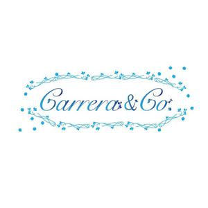 rie-koさんのエステサロンを店舗展開する「Carrera&Co.」のロゴ作成への提案