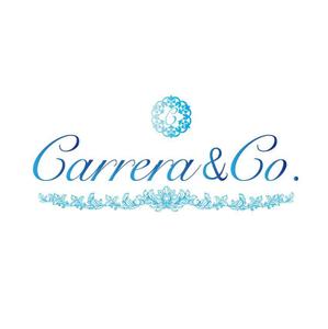 rie-koさんのエステサロンを店舗展開する「Carrera&Co.」のロゴ作成への提案