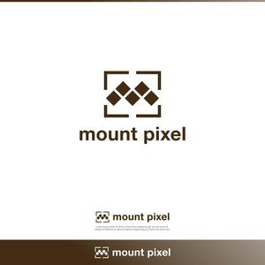 hi06_design (hi06)さんの「mount pixel」のロゴ　への提案