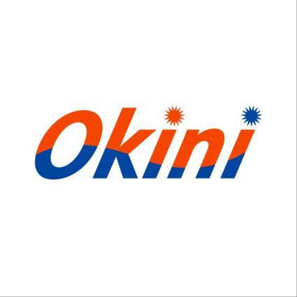 「okini（株式会社おきに）」のロゴ作成