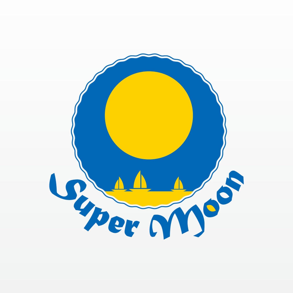 SuperMoonのロゴ作成