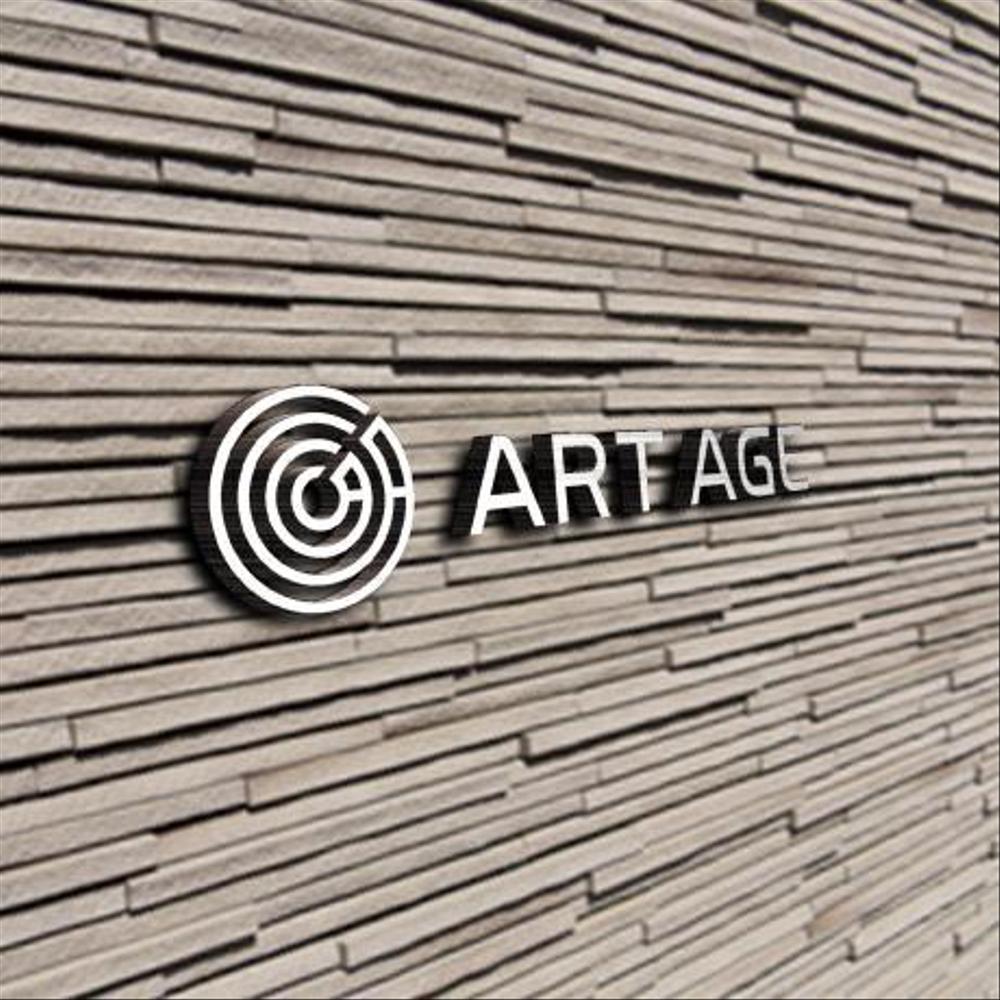 ベンチャー企業　ART　AGEのロゴ作成