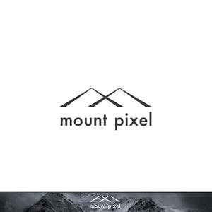 red3841 (red3841)さんの「mount pixel」のロゴ　への提案