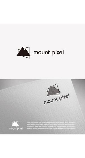 mg_web (mg_web)さんの「mount pixel」のロゴ　への提案