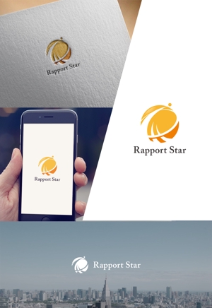 web_rog ()さんの新規設立のIT企業「ラポールスター」のロゴへの提案