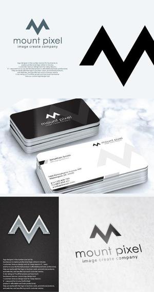 take5-design (take5-design)さんの「mount pixel」のロゴ　への提案