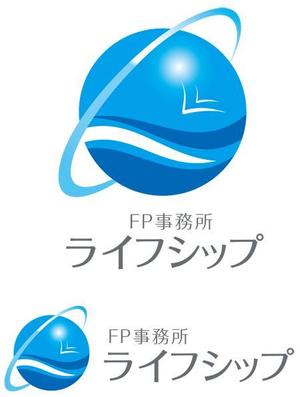 CF-Design (kuma-boo)さんの「FP事務所ライフシップ　（Financial planners Office Life Ship）」のロゴ作成への提案