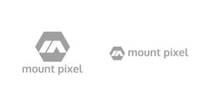 M+DESIGN WORKS (msyiea)さんの「mount pixel」のロゴ　への提案