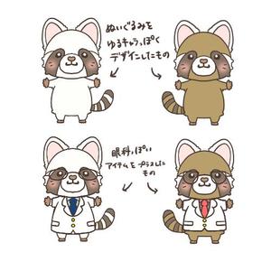 はるか(遙香) ()さんのレッサーパンダのキャラクターデザインへの提案