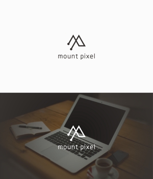 はなのゆめ (tokkebi)さんの「mount pixel」のロゴ　への提案