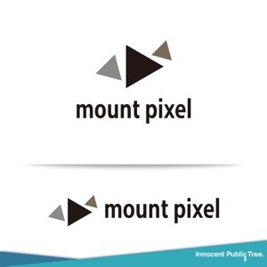 Innocent public tree (nekosu)さんの「mount pixel」のロゴ　への提案
