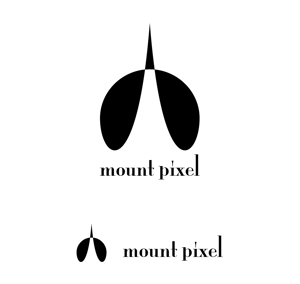 MacMagicianさんの「mount pixel」のロゴ　への提案