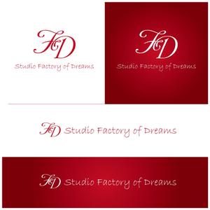 MASUKI-F.D (MASUK3041FD)さんのダンス・音楽・アート・ミュージカル教室　「Studio Factory of Dreams」のロゴの作成への提案