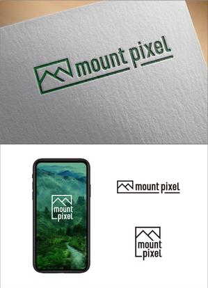 maco181128 (maco181128)さんの「mount pixel」のロゴ　への提案