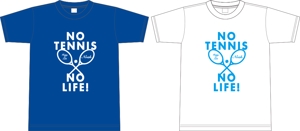 ATARI design (atari)さんのテニススクール会員様販売用　Tシャツデザイン（複数当選の可能性あり）への提案