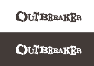 中ノ村デザイン (nakanomura_design)さんのクラブイベントのタイトル「OUTBREAKER」への提案