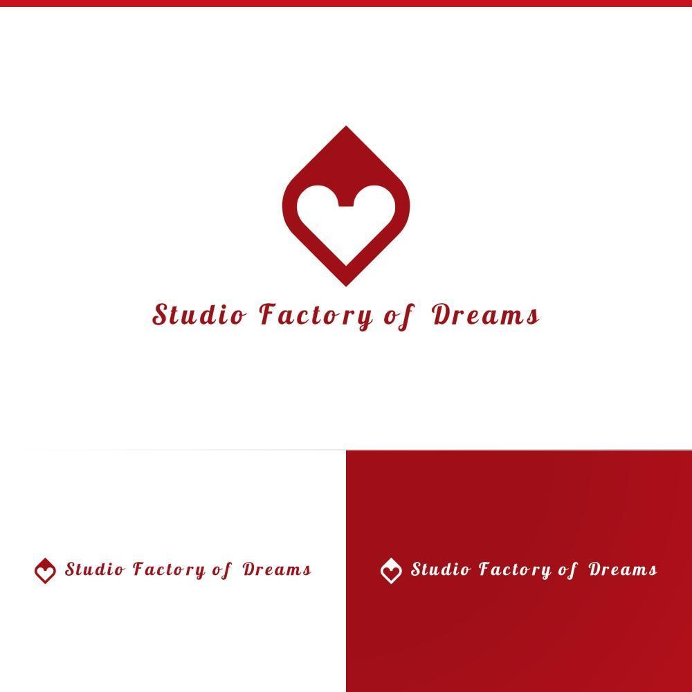 ダンス・音楽・アート・ミュージカル教室　「Studio Factory of Dreams」のロゴの作成