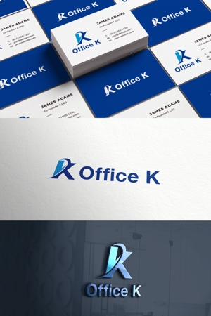 YOO GRAPH (fujiseyoo)さんの病理診断結果のコンサルティングをする「Office K」のロゴへの提案