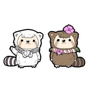 家猫しろ (nakamura_ju-siro)さんのレッサーパンダのキャラクターデザインへの提案