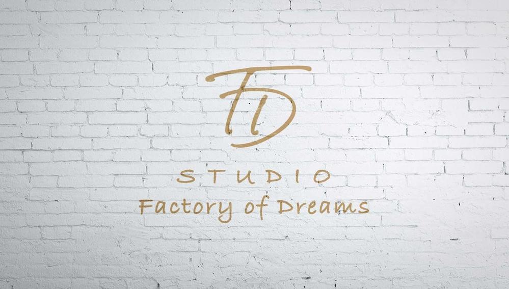 ダンス・音楽・アート・ミュージカル教室　「Studio Factory of Dreams」のロゴの作成