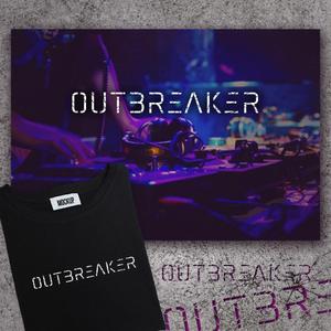 conii.Design (conii88)さんのクラブイベントのタイトル「OUTBREAKER」への提案