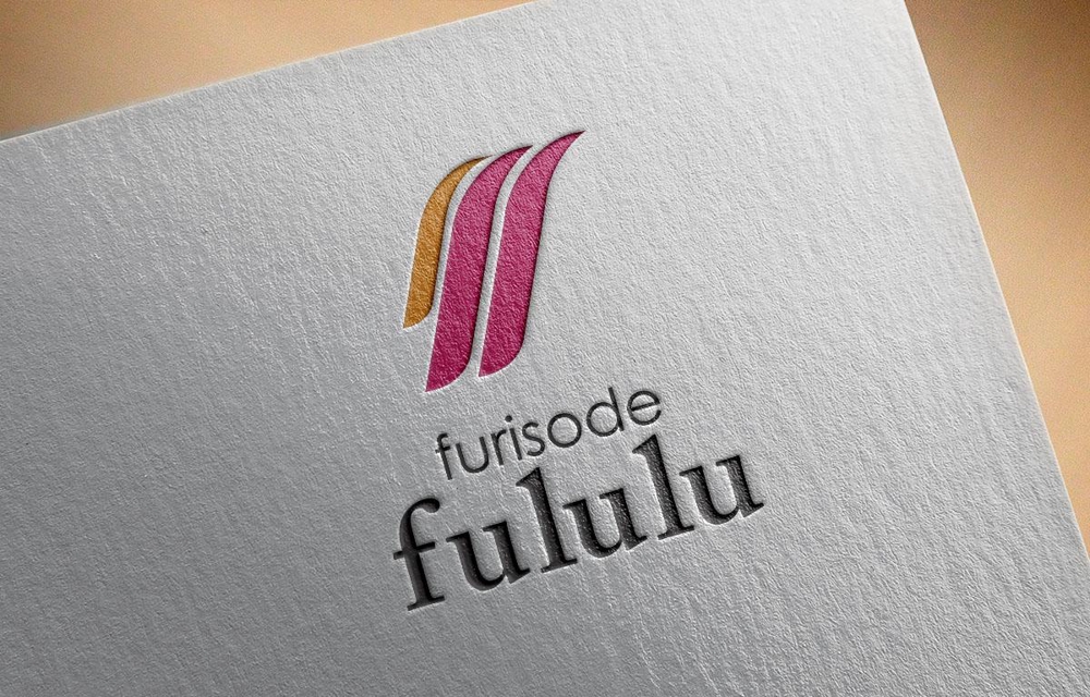 振袖レンタルショップ　「furisode fululu」のロゴ