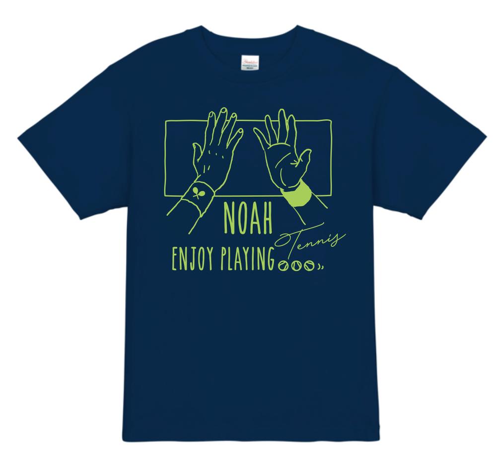 テニススクール会員様販売用　Tシャツデザイン（複数当選の可能性あり）