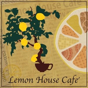 ハリモグラフ (urachi)さんの「Lemon House Cafe'」のロゴ作成への提案