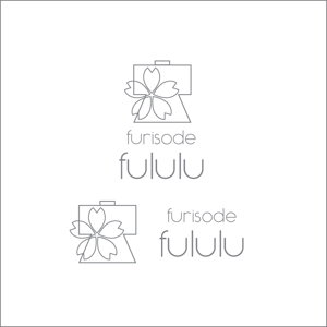 queuecat (queuecat)さんの振袖レンタルショップ　「furisode fululu」のロゴへの提案