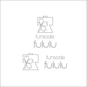queuecat (queuecat)さんの振袖レンタルショップ　「furisode fululu」のロゴへの提案