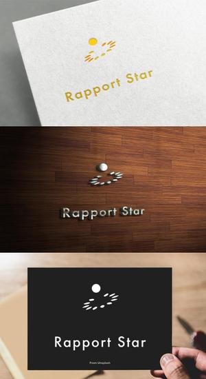 athenaabyz ()さんの新規設立のIT企業「ラポールスター」のロゴへの提案