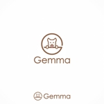 y2design (yamana_design)さんのドッグサロン『ジェマ』のロゴへの提案