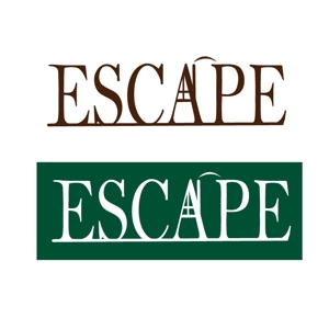 rie-koさんの「ESCAPE」のロゴ作成への提案