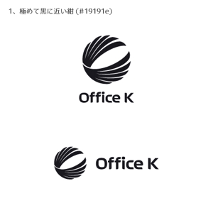 いとデザイン / ajico (ajico)さんの病理診断結果のコンサルティングをする「Office K」のロゴへの提案