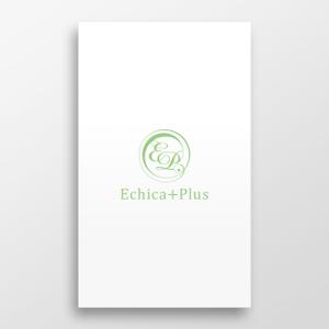 doremi (doremidesign)さんのリラクゼーション・カフェ複合サロン「Echica➕Plus」のロゴへの提案